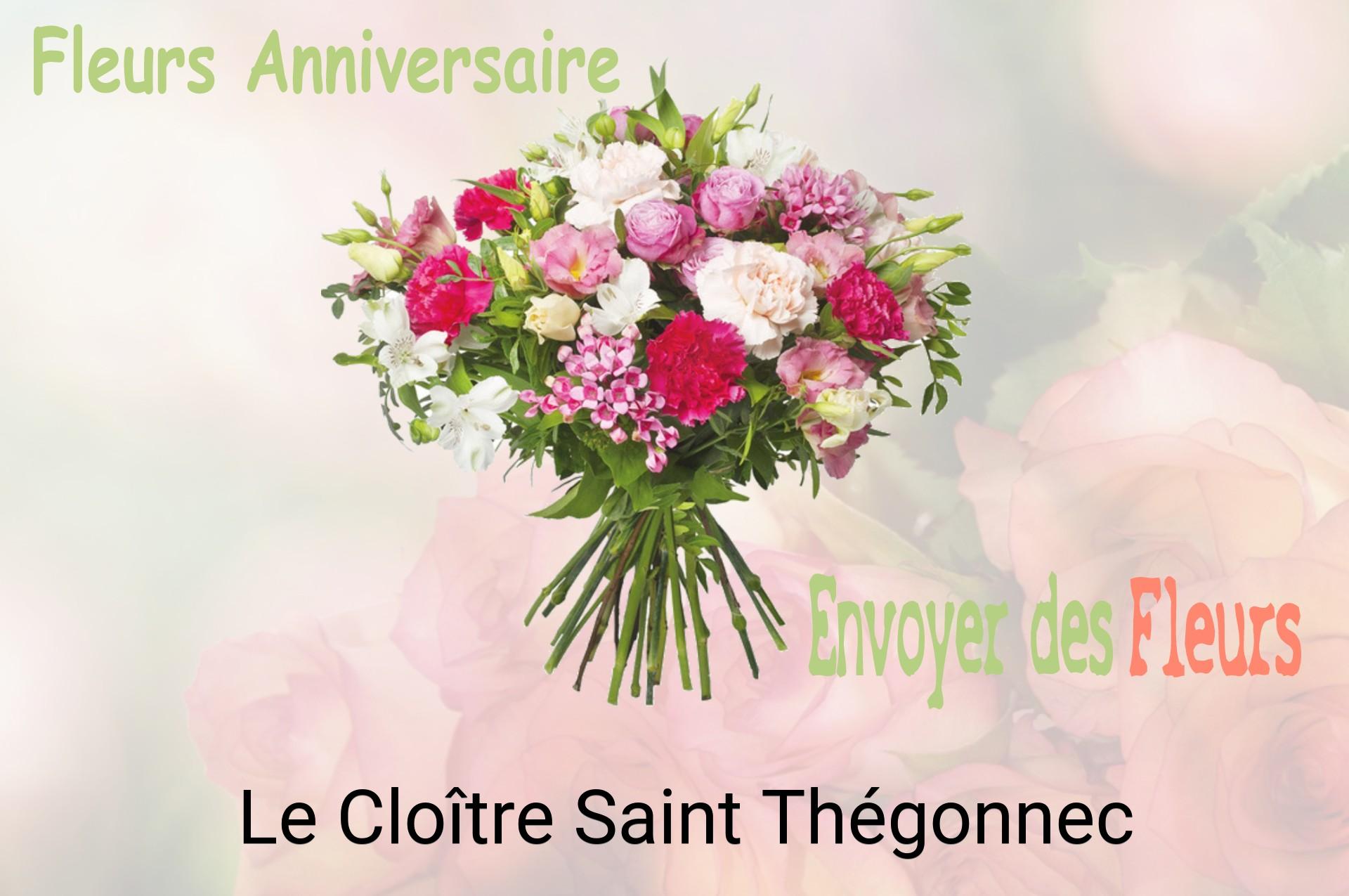 Bouquet de fleurs d’anniversaire livré à Le Cloître-Saint-Thégonnec