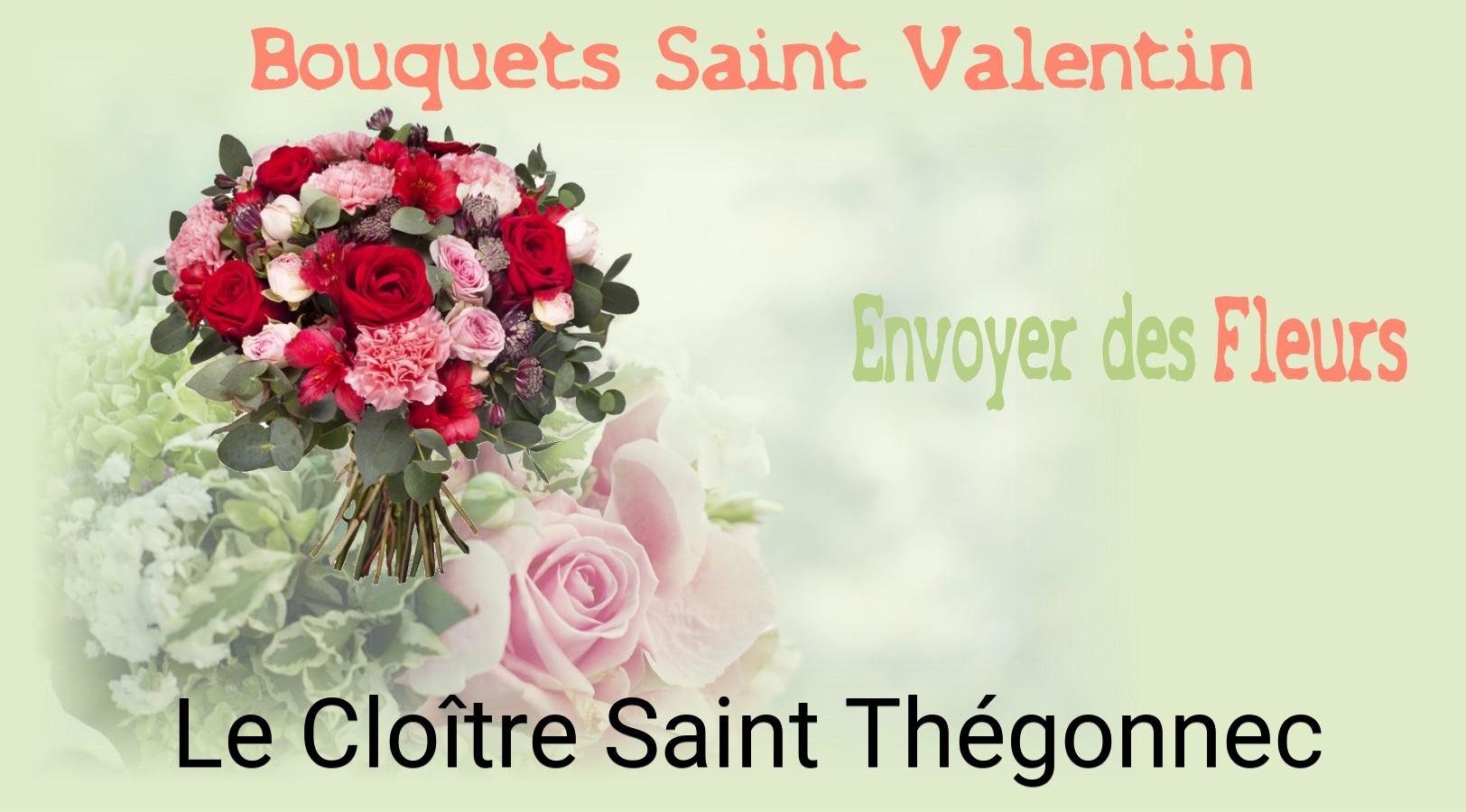 Roses de Saint-Valentin livrées à Le Cloître-Saint-Thégonnec