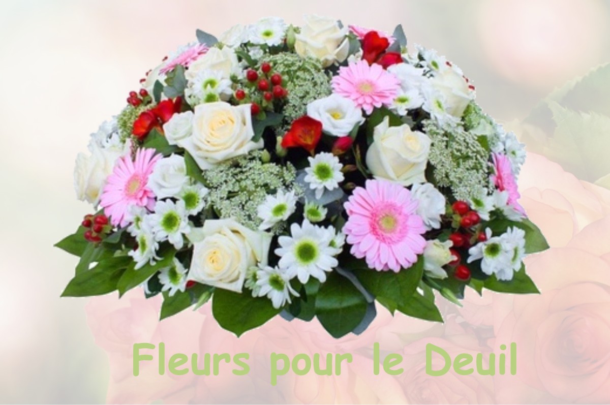 fleurs deuil LE-CLOITRE-SAINT-THEGONNEC